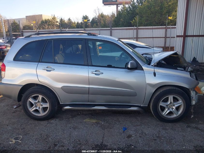 2001 Toyota Rav4 VIN: JTEGH20V110037375 Lot: 43790537