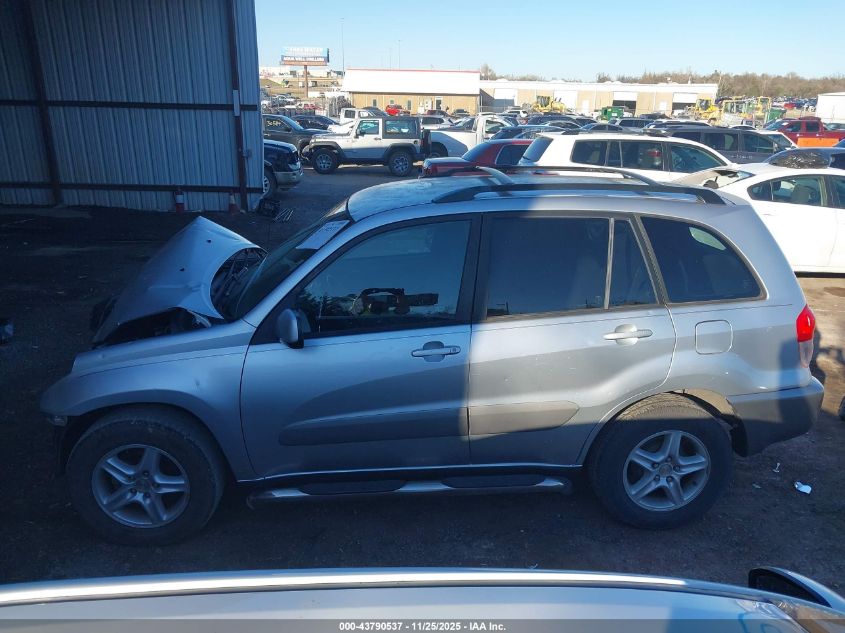 2001 Toyota Rav4 VIN: JTEGH20V110037375 Lot: 43790537