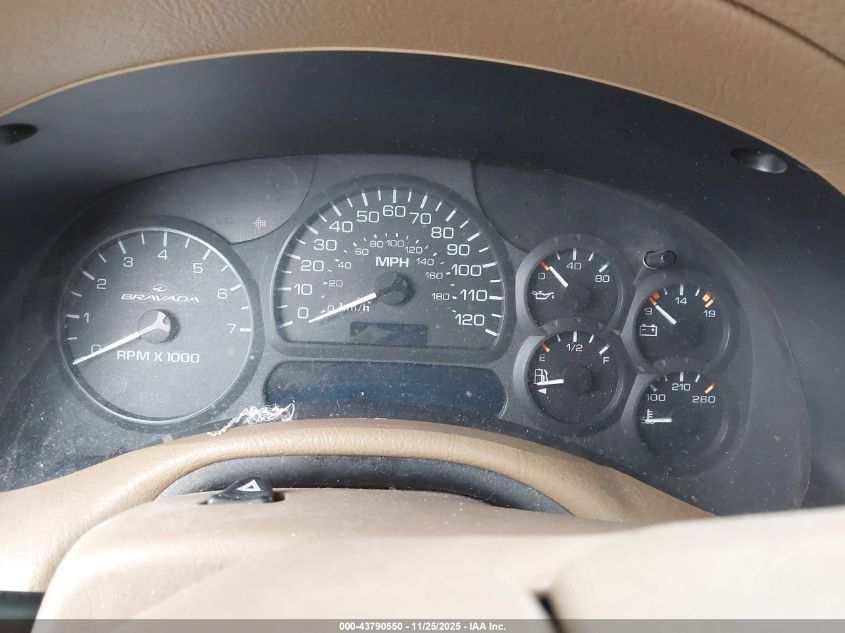 2002 Oldsmobile Bravada VIN: 1GHDT13S522387383 Lot: 43790550