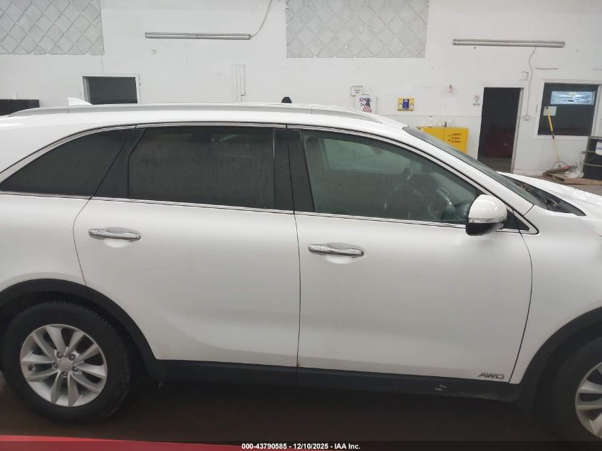 2018 Kia Sorento 2.4L Lx VIN: 5XYPGDA31JG359041 Lot: 43790585