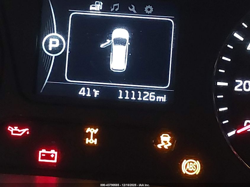 2018 Kia Sorento 2.4L Lx VIN: 5XYPGDA31JG359041 Lot: 43790585