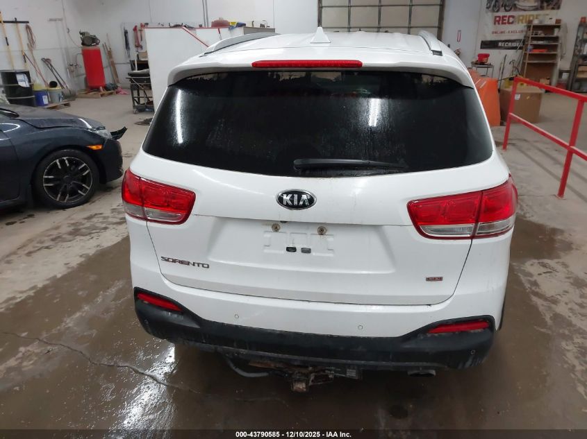 2018 Kia Sorento 2.4L Lx VIN: 5XYPGDA31JG359041 Lot: 43790585