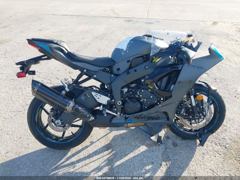 2025 Kawasaki Zx636 K VIN: JKBZXJK11SA009193 Lot: 43790629