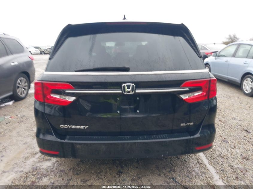 2022 Honda Odyssey Elite VIN: 5FNRL6H95NB039566 Lot: 43790634