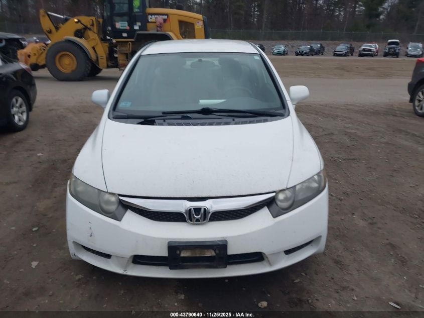 2009 Honda Civic Lx VIN: 2HGFA16569H348377 Lot: 43790640