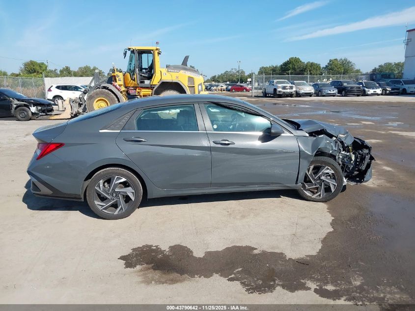 2025 Hyundai Elantra Sel Convenience VIN: KMHLS4DG4SU983133 Lot: 43790642