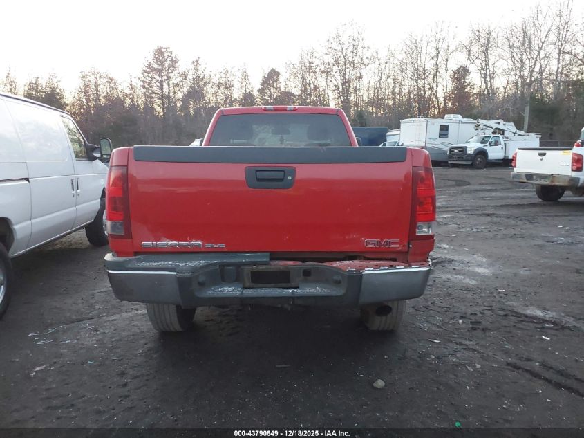 2011 GMC Sierra 2500Hd Sle VIN: 1GT020CG7BF182038 Lot: 43790649