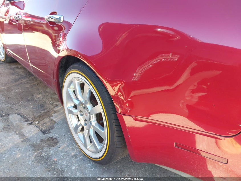 2008 Cadillac Cts Standard VIN: 1G6DR57V180192386 Lot: 43790667