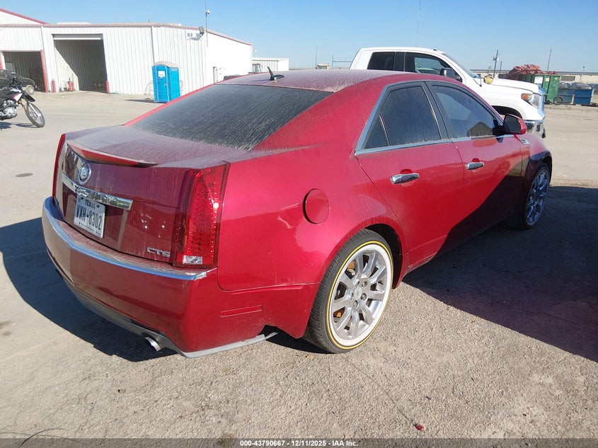 1G6DR57V180192386 2008 CADILLAC CTS photo no. 4
