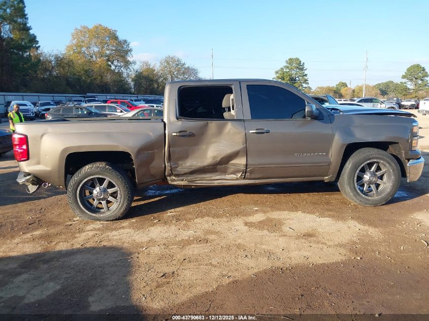 2015 Chevrolet Silverado 1500 1Lt VIN: 3GCPCREC9FG206824 Lot: 43790683
