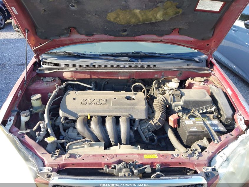 2006 Toyota Corolla Ce VIN: 1NXBR32E46Z598695 Lot: 43790684