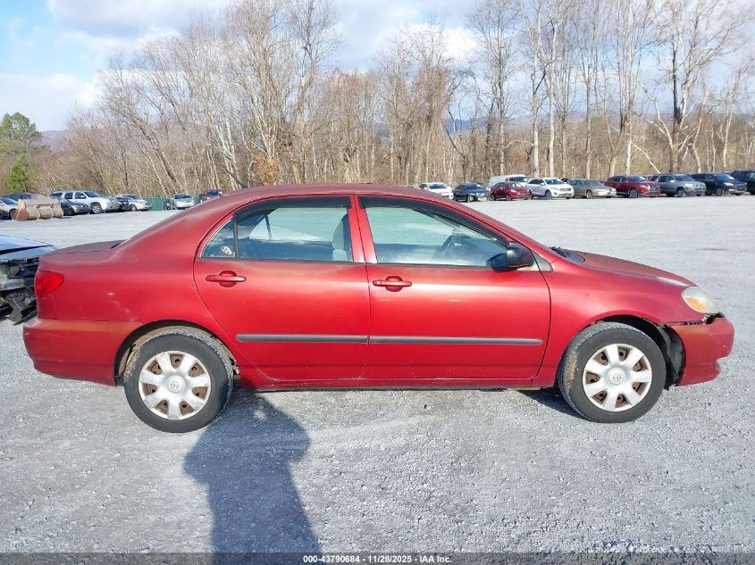 2006 Toyota Corolla Ce VIN: 1NXBR32E46Z598695 Lot: 43790684