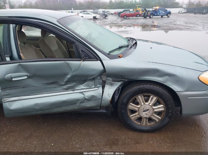 2007 Ford Taurus Sel VIN: 1FAHP56U67A168564 Lot: 43790696