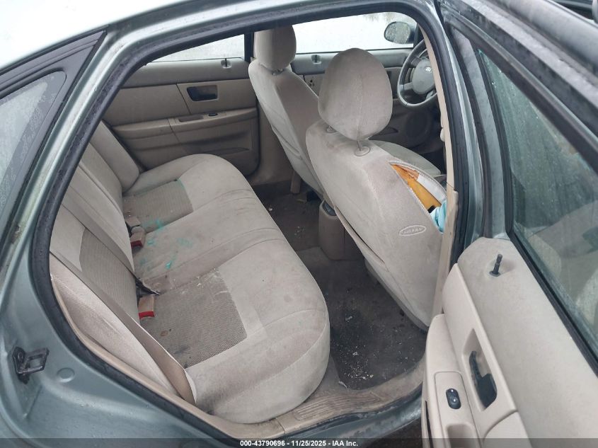 2007 Ford Taurus Sel VIN: 1FAHP56U67A168564 Lot: 43790696