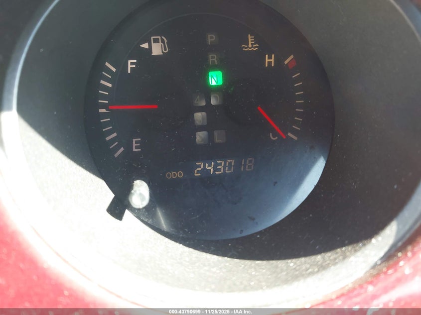 2004 Lexus Es 330 VIN: JTHBA30G345039693 Lot: 43790699