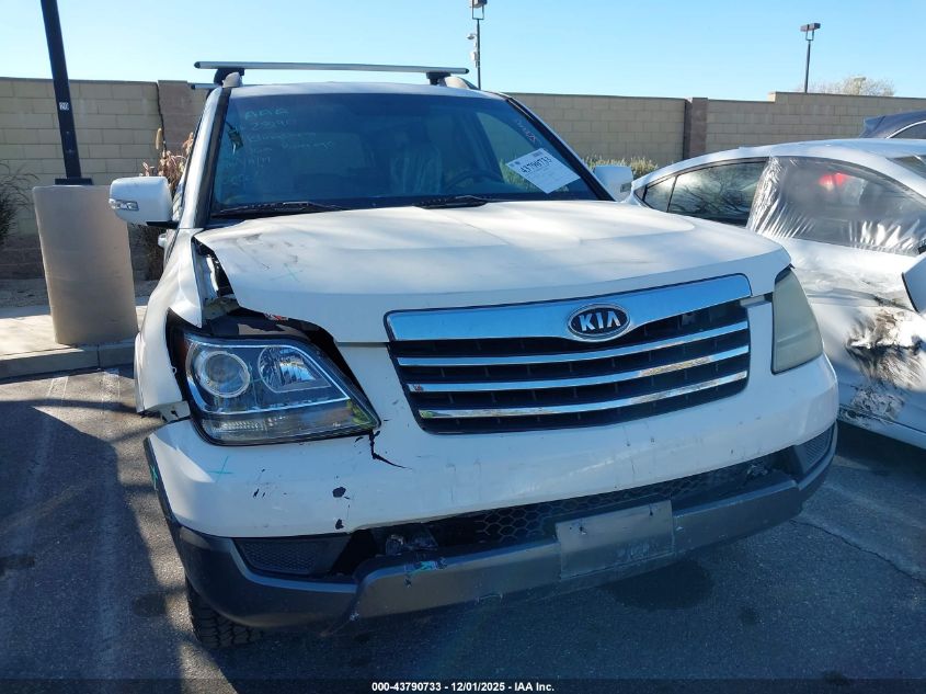 2009 Kia Borrego Lx VIN: KNDJJ741195030797 Lot: 43790733