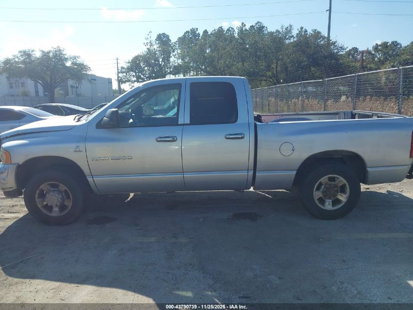 2003 Dodge Ram 2500 Slt/Laramie/St VIN: 3D7KA28633G706864 Lot: 43790739
