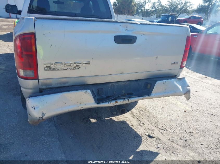 2003 Dodge Ram 2500 Slt/Laramie/St VIN: 3D7KA28633G706864 Lot: 43790739