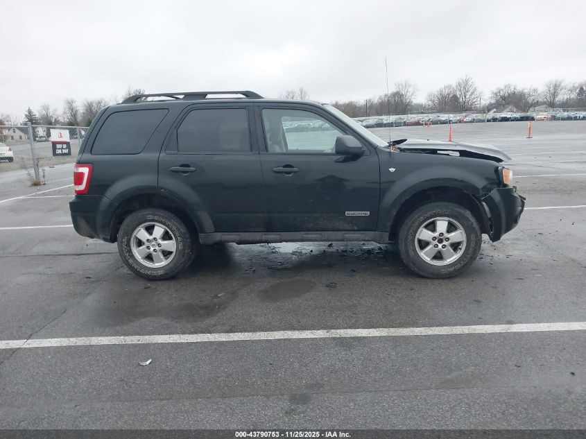 2008 Ford Escape Xlt VIN: 1FMCU93158KB84647 Lot: 43790753