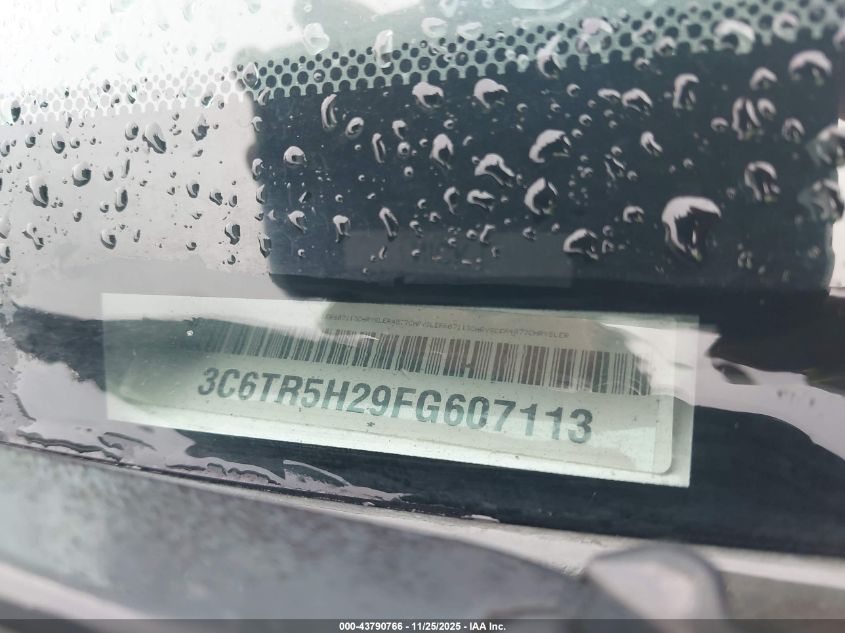 2015 Ram 2500 Tradesman VIN: 3C6TR5H29FG607113 Lot: 43790766