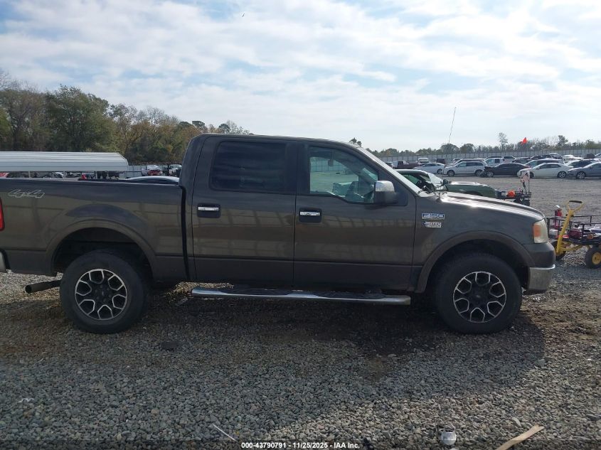 2008 Ford F-150 Lariat VIN: 1FTPW14V78FB40550 Lot: 43790791