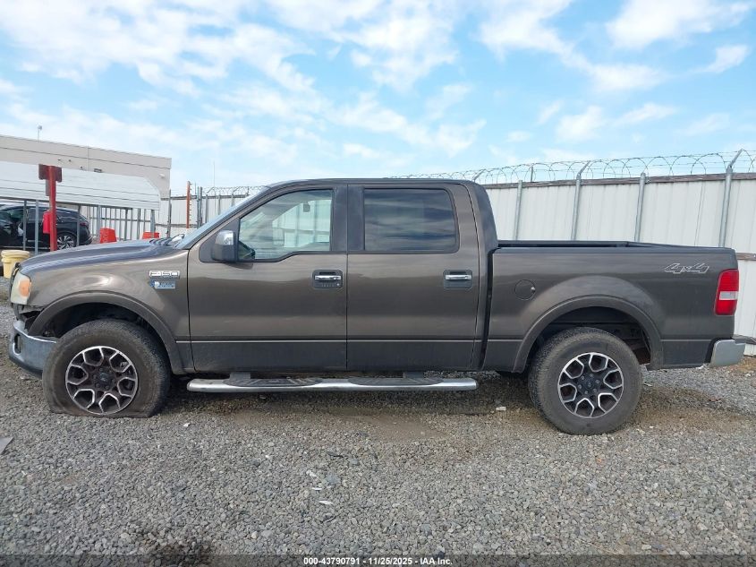 2008 Ford F-150 Lariat VIN: 1FTPW14V78FB40550 Lot: 43790791