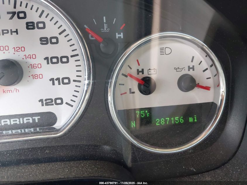 2008 Ford F-150 Lariat VIN: 1FTPW14V78FB40550 Lot: 43790791