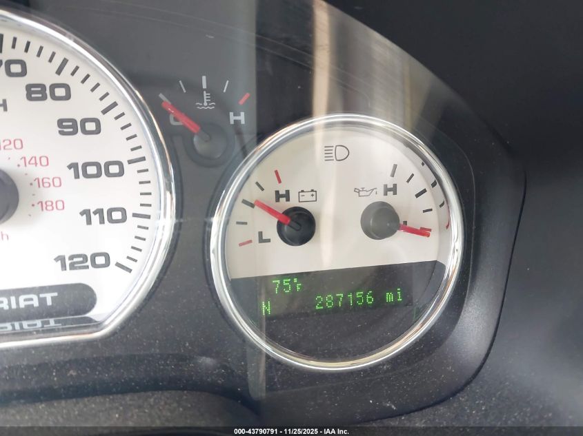 2008 Ford F-150 Lariat VIN: 1FTPW14V78FB40550 Lot: 43790791