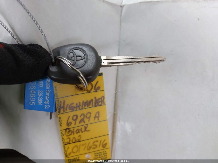 2006 Toyota Highlander Sport V6 VIN: JTEEP21A160176516 Lot: 43790828