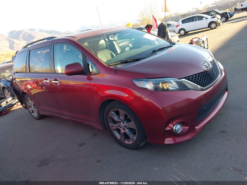 TOYOTA SIENNA SE 8 PASSENGER