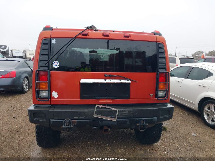 2003 Hummer H2 VIN: 5GRGN23U73H145020 Lot: 43790861