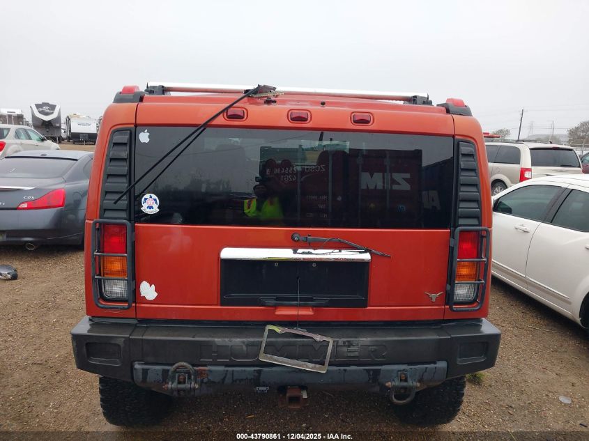 2003 Hummer H2 VIN: 5GRGN23U73H145020 Lot: 43790861