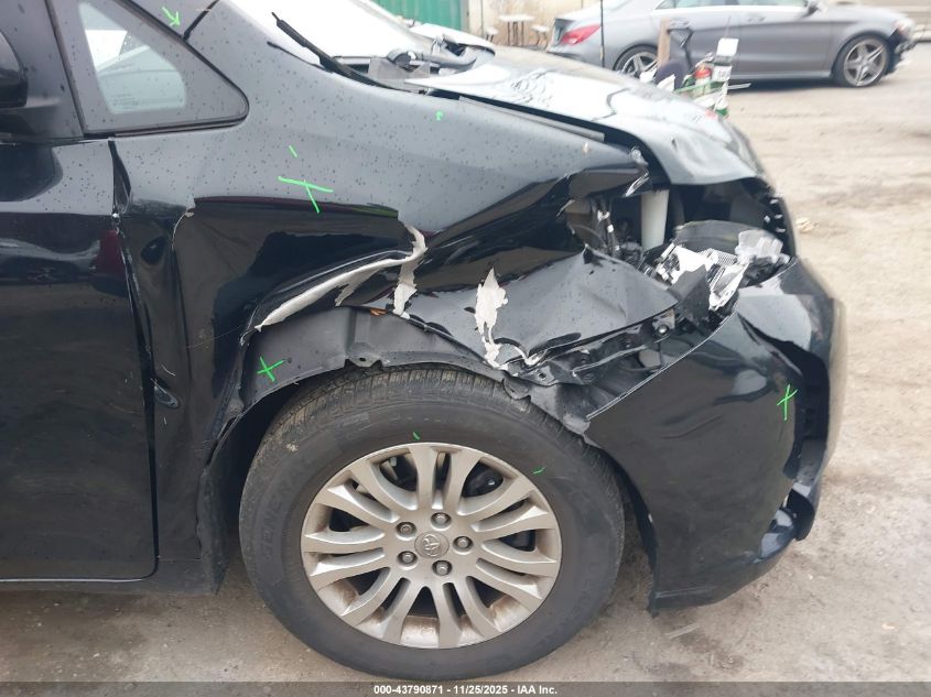 2015 Toyota Sienna Xle 8 Passenger VIN: 5TDYK3DC8FS673143 Lot: 43790871