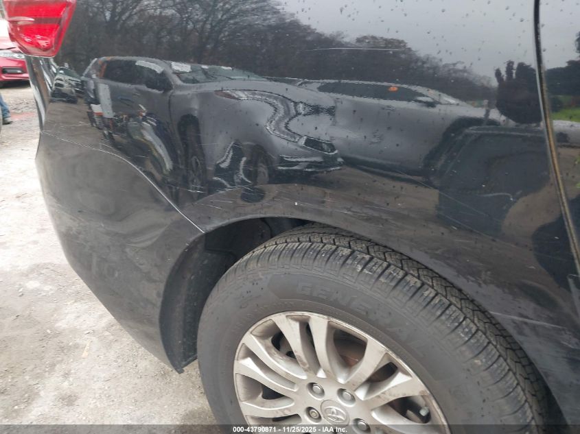 2015 Toyota Sienna Xle 8 Passenger VIN: 5TDYK3DC8FS673143 Lot: 43790871