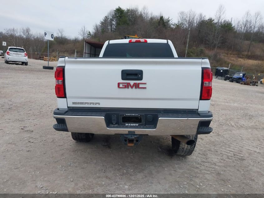2015 GMC Sierra 2500Hd VIN: 1GT22XEGXFZ526125 Lot: 43790886