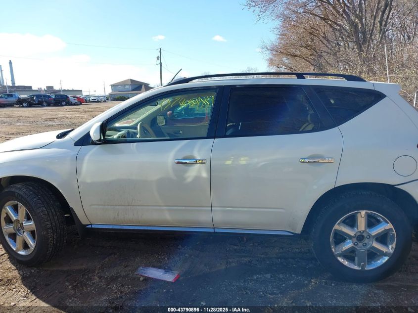 2006 Nissan Murano Sl VIN: JN8AZ08W06W511642 Lot: 43790896