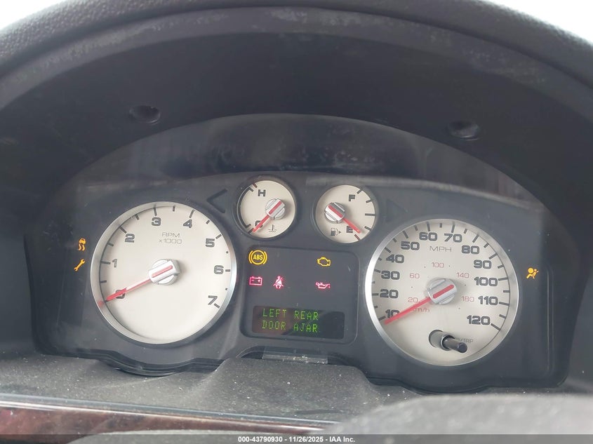 2005 Ford Five Hundred Limited VIN: 1FAHP25125G141216 Lot: 43790930