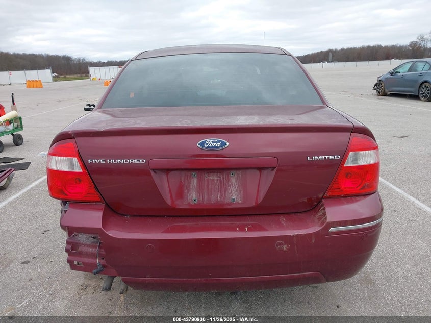 2005 Ford Five Hundred Limited VIN: 1FAHP25125G141216 Lot: 43790930
