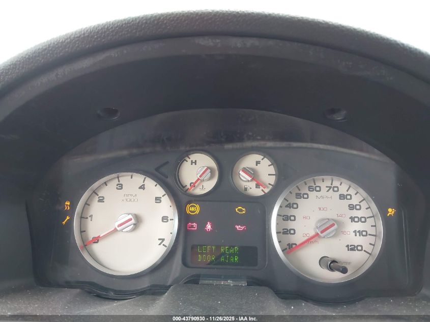 2005 Ford Five Hundred Limited VIN: 1FAHP25125G141216 Lot: 43790930