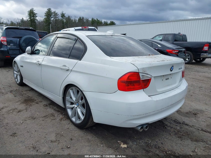 2006 BMW 325I VIN: WBAVB13586KX36255 Lot: 43790943
