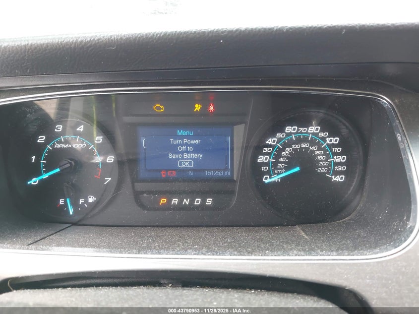 2013 Ford Taurus Sel VIN: 1FAHP2E85DG150584 Lot: 43790953