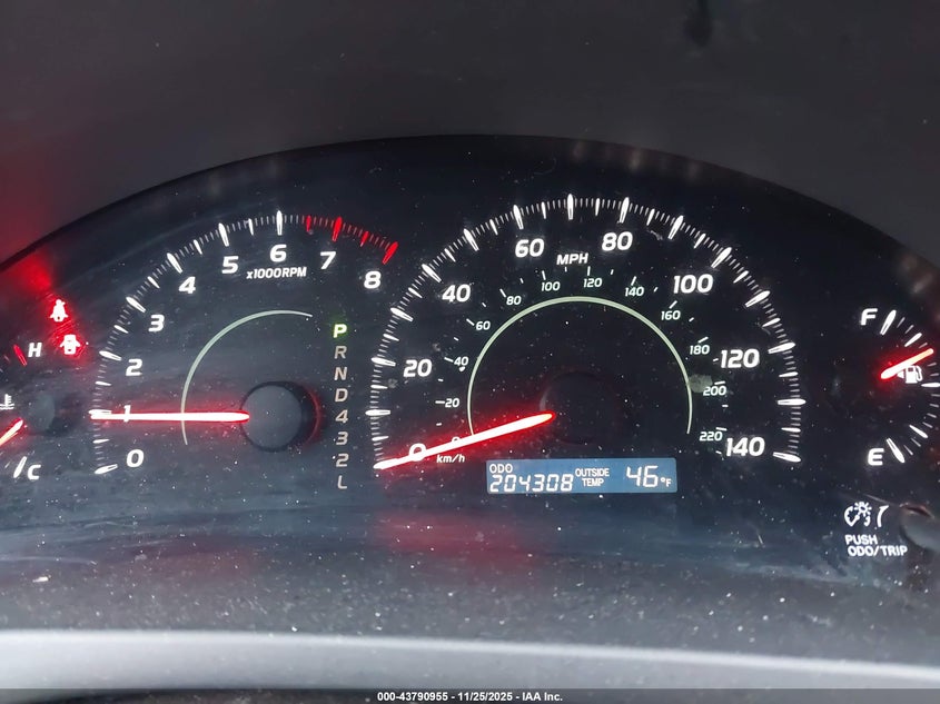 2007 Toyota Camry Le VIN: 4T1BE46K87U017010 Lot: 43790955