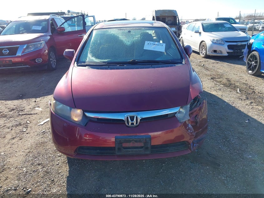 2008 Honda Civic Ex VIN: 1HGFA16828L010454 Lot: 43790973