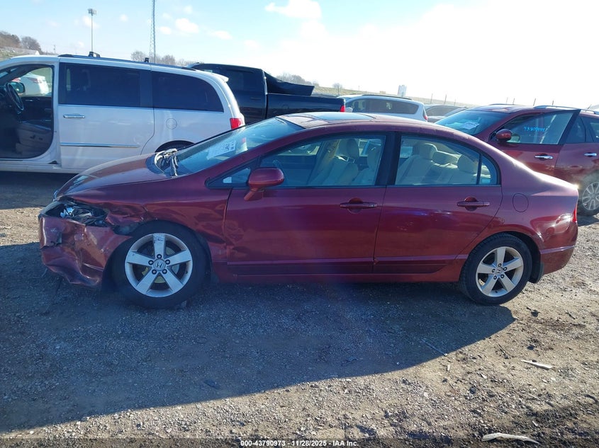 2008 Honda Civic Ex VIN: 1HGFA16828L010454 Lot: 43790973