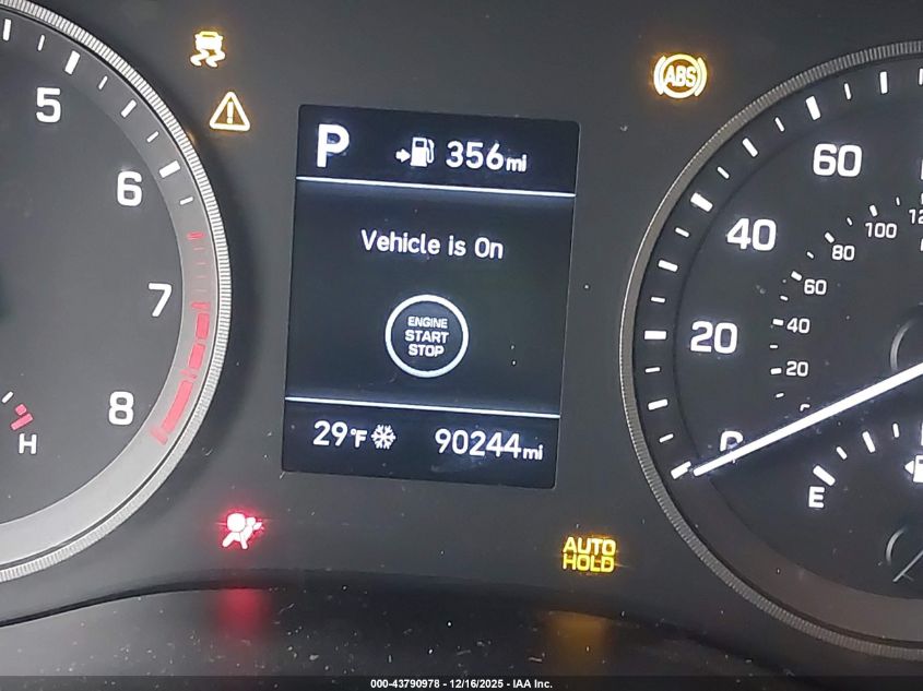 2019 Hyundai Tucson Limited VIN: KM8J33AL3KU857345 Lot: 43790978