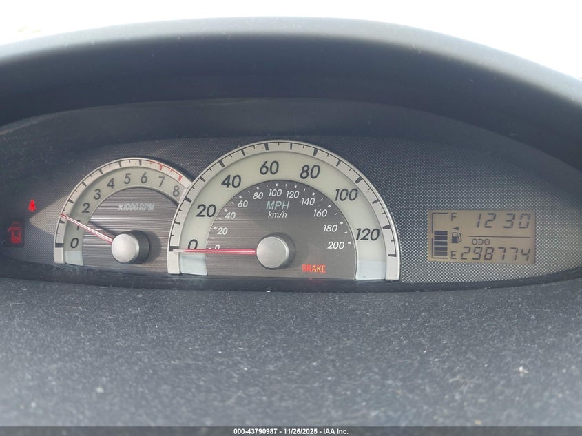 2007 Toyota Yaris VIN: JTDBT923871007262 Lot: 43790987