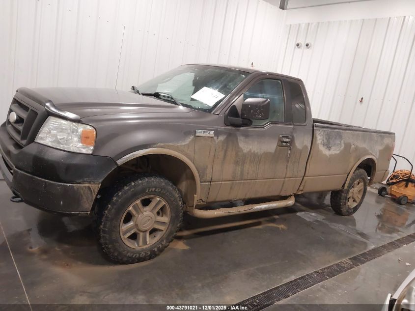 2006 Ford F-150 Stx/Xl/Xlt VIN: 1FTRF14W66KC92163 Lot: 43791021