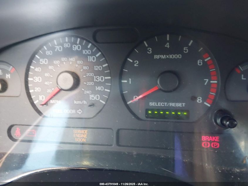 2003 Ford Mustang Gt VIN: 1FAFP45XX3F426014 Lot: 43791049