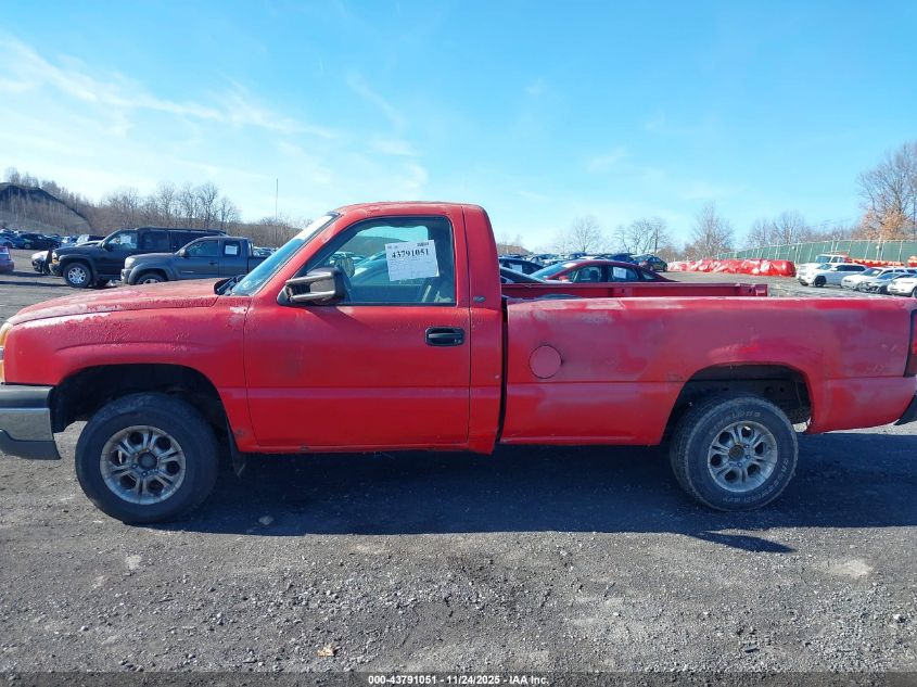 2004 Chevrolet Silverado 1500 Work Truck VIN: 1GCEK14T94Z272056 Lot: 43791051