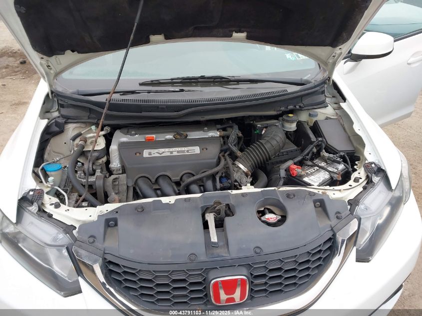 2013 Honda Civic Si VIN: 2HGFB6E52DH705333 Lot: 43791103